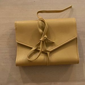 Glass Ladder & Co Tech Organizer Wallet- Mustard